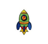 Mono-Quick Rocket Iron-On Patch 4.5 x 2.8 cm