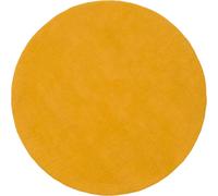 Mono Round Felt Rug Ø 160 cm myfelt Klara (mustard yellow) - MYFELT MONO 160 KLARA