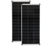 Mono Solar Panel 160 Watt Solar Module 2-Pack 1480x680x35