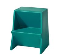 Mono Step Stool Richard Lampert Water blue RAL 5021 - RICHARD LAMPERT MONO WASSBLAU