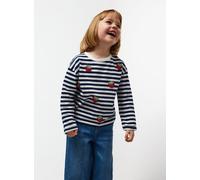 Mono Stripe Strawberry Print Long Sleeve Top 6-7 years