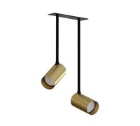 MONO SURFACE LONG II BRASS/BLACK CEILING LIGHT SPOT 7743