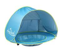 Monobeach Baby Beach Tent Pop Up Portable Shade Pool UV Protection Sun Shelter for Infant