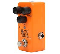 Monoblock Effects Pedal, Saturation Easy Installation 800ms Delay Effect Compact Size with Hook Loop Fastener for Sound Equipments