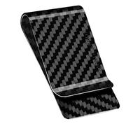 MONOCARBON Genuine Carbon Fiber Constellation Money Clip Minimalist Front Pocket Money Clip - - M