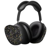 MONOCARBON Real Carbon Fiber Case for AirPods Max (2024/2020), Military-Grade Protective Hard Cover for Apple Headphones, Unique Forged Matte, Scratch-Resistant, Essential Accessories-Matte Gold