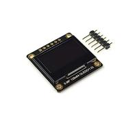 Monochrome 0.96" 128x64 I2C/SPI OLED Display Compatible with Arduino UNO, Leonardo, ESP32/ESP8266 and FireBettle-M0