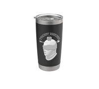 Monochrome Grey Color Trust Issues-v2 Grey Graphic Stainless Steel Insulated Tumbler