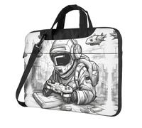 Monochrome Sketch Style Gaming Print Minimalist Laptop Bag Simple Lightweight Portable Shoulder Bag For Men Birthday Gift
