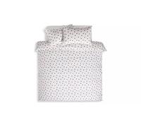 Monochrome Spot Pink Bedding Set Is Ultra Cosy Too Time For A Lie In, You've Earned It - Single