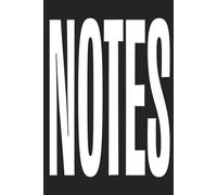 Monochrome White & Black Minimalist Notebook: High-Contrast "The Moment" 6" x 9" Lined Journal