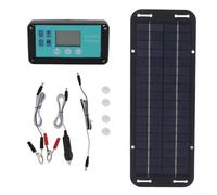 Monocrystalline 30W Solar Panel Kit 12V with 10A Charge Controller - Waterproof Car for Battery Maintainer for Vehicle Storage