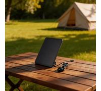 Monocrystalline 4W Solar Charger for Arlo for Pro 4 Ultra 2 - Outdoor for Battery Powered Security Camera Panel - IP65 Waterproof 3 Metre Cord(Black)