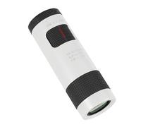 Monocular 10-30x21 Zoom Mini Telescope Portable Scope Equipment Optical Monocle Astronomical telescope part(White)