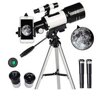 Monocular Astronomical Refracting Telescope for Kids &Adults &Beginners， 70mm Aperture Fully Multi-Coated Optics， for Bird Watching，Camping，View Moon and Plane
