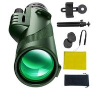 Monocular for Hunting, Monocular for Adults High Power, Carrying Telescope with 80x Magnification | Portable for Outdoor Adventure Camping in the Mountains