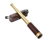 Monocular handheld binoculars brass 25x30 zoom portable telescope for cruising travel hiking hunting