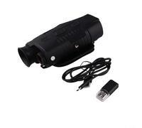 Monocular Infrared for NightVision Device with 1080P HD Resolution 10X-Digital Zoom 800m Viewing Range Compact Portable Design for Photography Outdoor Exploration TF Card Support Built-in Battery