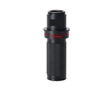 Monocular Lens 5X-150X Magnification Adjust Zoom C-mount Lens Glass for Industry Microscope Camera Eyepiece Magnifier 28/35mm Adjustable Magnification(Nero)
