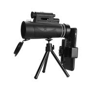 Monocular Low-light Night Vision Powerful Telescope With Compass Flashlight For Hunting Camping(With tripod)