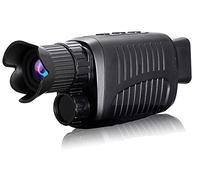 Monocular Night Vision Device 1080P HD Infrared 5x Digital Zoom Telescope Outdoor Day Night Dual Use 100% Darkness 300m Observing and Recording(Standard 64GB Set)