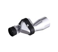 Monocular Optical Telescope Adjustable Focus 8x20 Aluminum Alloy | Silver Finish, Scalable Zoom and Bright View, for Live Games and Scenery Watching