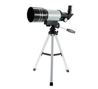 Monocular Outdoor Telescope HD 150X Refractive Astronomical Telescope H6mm/H20mm Eyepiece with Tripod Barlow Lens