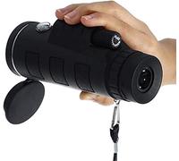 Monocular Scope 40x60 Portable HD Spotting Scopes Optical Prism Telescope Waterproof Mobile Phone Telescope for Birdwatching Wildlife Outdoor Traveling