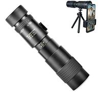 Monocular telescope - 10x100 high-performance HD monocular for bird watching with smartphone holder and waterproof tripod monocular BAK4 Prism Telescopes 2020