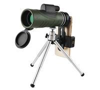 Monocular Telescope, 10X42 High Power & HD Compact Waterproof Monocular,Fully Multi Coated Optical Glass Lens,Compatible with,Most Phones an Smartphones with Tripod