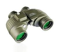 Monocular Telescope 10X50 Marine Binoculars for Adults-HD Large Diameter Binoculars with Rangefinder Compass BAK4 Prism Lens Waterproof Fogproof for Navigation Birdwatching
