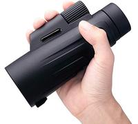 Monocular Telescope, 10x50 Monocular Telescope, High Power BAK4 Prism Lens Monocular Telescope Compact Waterproof Fogproof Monocular with Smartphone Adapter for Adult Bird Watching Outdoor