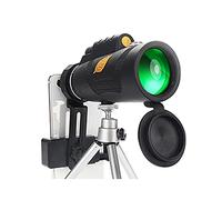 Monocular Telescope, 12x50 Monocular for Bird Watching Telescope with Smartphone Holder & Tripod, Spotting Telescope for Wildlife Hunting Camping Travelling