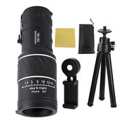 Monocular Telescope,16x52 Compact Monocular | Portable Lightweight Outdoor Educational Tool for Camping Hiking Hunting Bird Watching Learning