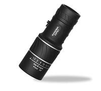 Monocular Telescope, 16X52 Green Film High Magnification Ultra Clear Double Tone Telescope HD Low Light for Adult Bird Watching Outdoor Travel Sightseeing