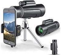 Monocular Telescope - 18X62 High Power Monocular For Bird Watching, IPX7 Waterproof HD Monocular With Tripod Made FMC BAK4 Prism & Eco-Friendly Materials