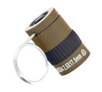 Monocular Telescope 2.5 Ratio Range Waterproof Telescope Coin Miniature Finger Buckle Telescope for Observing Scope Stamp