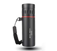 Monocular Telescope 30 x 25 Optical Dual Focus Zoom Day and Night Waterproof Black for Adult Bird Watching Outdoor Travel Sightseeing