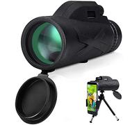 Monocular Telescope, 40 x 60 HD Monocular Telescope, High Power Monocular Telescope, Monocular Binoculars, Waterproof, Monocular Scope with Holder & Tripod for Wildlife, Concerts, Ball Game