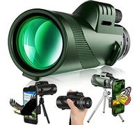 Monocular telescope 40x60 HD monocular telescope adults with smartphone holder tripod waterproof monocular binoculars for bird watching travel hiking concert