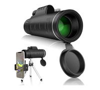 Monocular Telescope, 40X60 High Power HD Monocular with Smartphone Holder & Tripod Waterproof Monocular with for Bird Watching Camping Hiking Match for Adult Bird Watching Outdoor Travel
