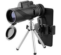 Monocular Telescope 40X60 High Power HD with Smartphone Holder Tripod Waterproof Monoculars with Durable Clea Focus for Bird Watching Camping Hiking