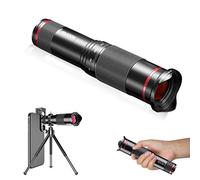 Monocular Telescope,48X 4K HD Telephoto Phone Camera Lens with Tripod,Optical Zoom Monocular for Adult Bird Watching Outdoor Travel Sightseeing