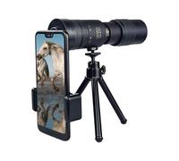 Monocular Telescope, 4k 10 300x40mm Super Telephoto Phone Zoom Monocular Telescope with Smartphone Holder Tripod for Travelling Bird Watching for Adult Bird Watching Outdoor