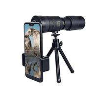 Monocular Telescope, 4k 10 300x40mm Super Telephoto Phone Zoom Monocular Telescope with Smartphone Holder Tripod for Travelling Bird Watching for Adult Bird Watching Outdoor
