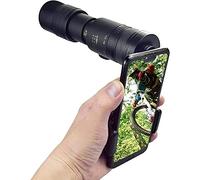 Monocular Telescope 4K 10 300x40mm Super Telephoto Zoom Monocular Telescope Bak4 Prism Lens Waterproof Anti-fog Monocular with Smartphone Holder Tripod for Little Surprise Observing