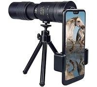 Monocular Telescope 4K 10 300X40Mm Super Telephoto Zoom Monocular Telescope, Bak4 Prism Lens, Waterproof Anti Fog Night Vision Monocular With Smartphone Holder Tripod For Watching little surprise