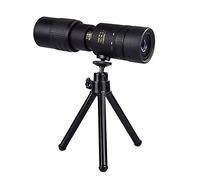 Monocular Telescope, 4K 10-60X40mm Super Telephoto Zoom Hiking Waterproof Monocular with Smartphone Holder & Tripod for Hiking for Adult Bird Watching Outdoor