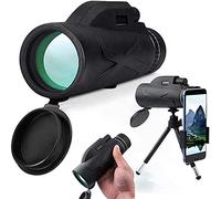 Monocular Telescope 80X100 High Power Hd Monocular, With Smartphone Holder Tripod Waterproof Monocular With For Bird Watching, Travel，Hiking, Camping little surprise
