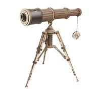 Monocular Telescope DIY Wooden Model Kit 3D - 314 Pieces - Fountasia NEW
